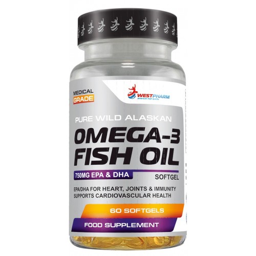 Omega-3 Fish Oil (60 капс) (WestPharm),