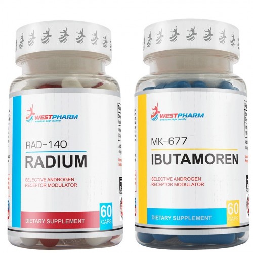 Курс на сухую мышечную массу Radium + Ibutamoren (WestPharm),