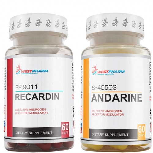 Курс на жиросжигание и рельеф Recardin + Andarine (WestPharm),