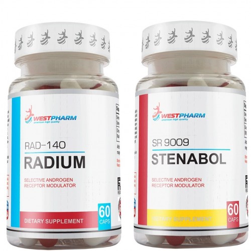 Курс на сухую мышечную массу Radium + Stenabol (WestPharm)